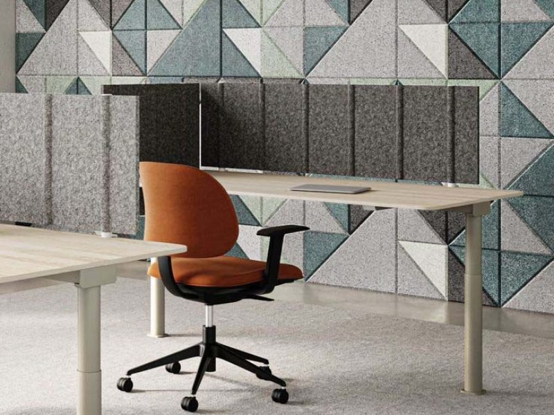 Office design with BAUX Felt dividers